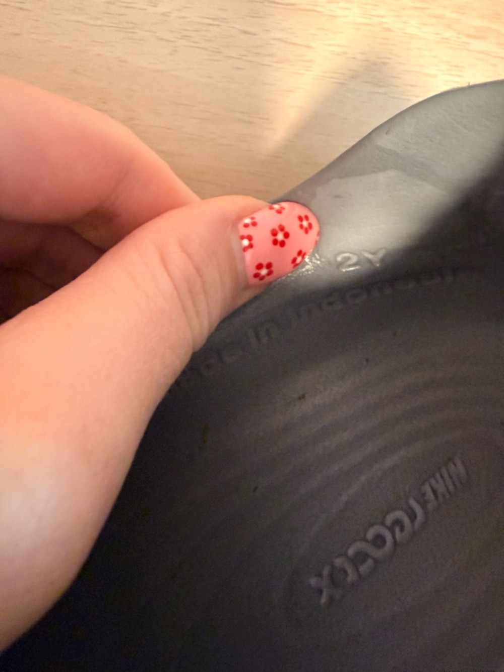 Nike Black Foam Slip-On Clogs with Neon Yellow Swoosh - Picture 6 of 6